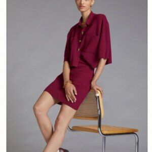 NWT Patch Pocket Skirt Set